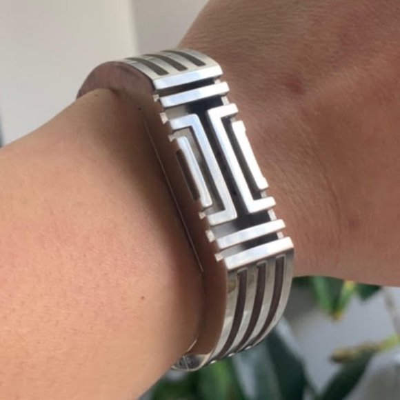 Tory Burch Jewelry - Tory Burch silver fitbit band bracelet